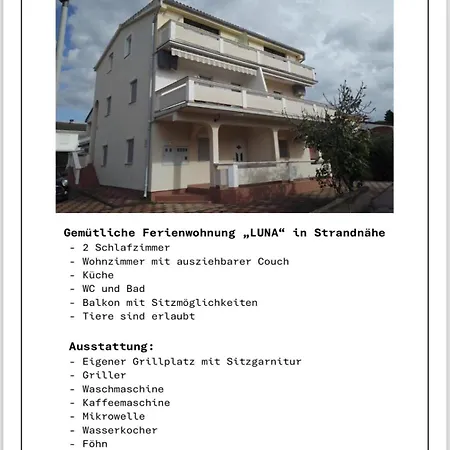 Apartman Luna * Vir